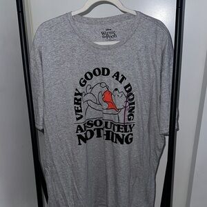 Winnie the Pooh Gray Short Sleeve Tee size XXL NWT